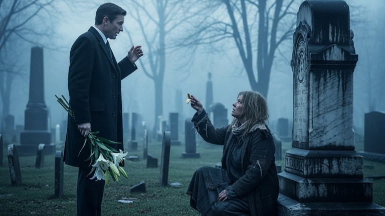 I Gave $300 to a Beggar. The Next Day, She Was at My Wife’s Grave, and She Told Me I Married the Wrong Woman.