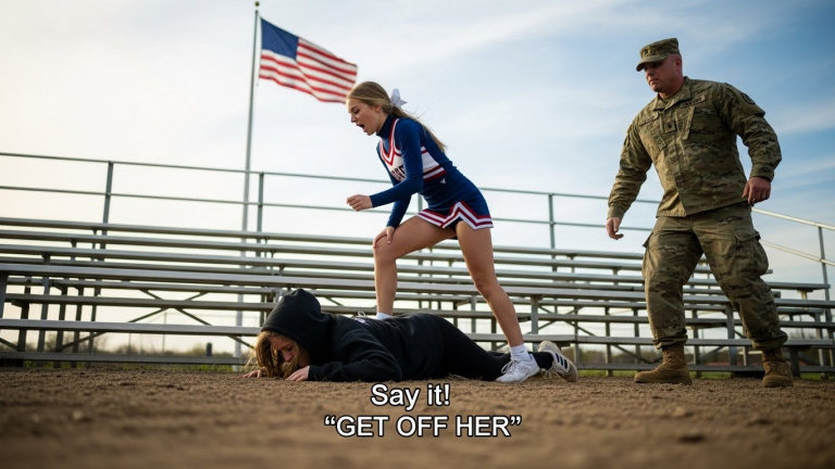I Flew 7,000 Miles to Surprise My Daughter, Only to Find Her Being Crushed Into the Dirt by a Bully. When They Saw My Uniform, the Laughter Stopped Forever.