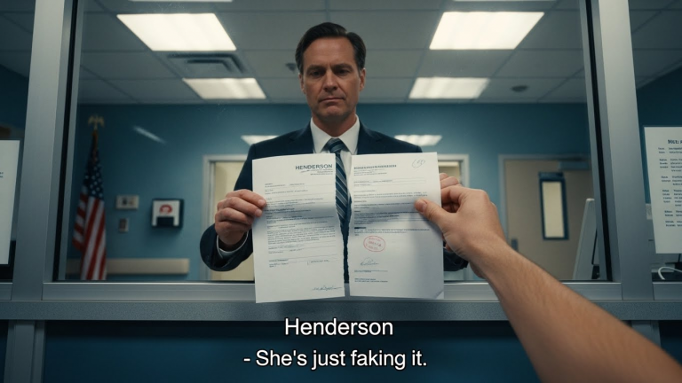They Tore Up My Dying Daughter’s Medical Papers Claiming She Was “Faking It”—Then Her Father, A Green Beret, Walked In.