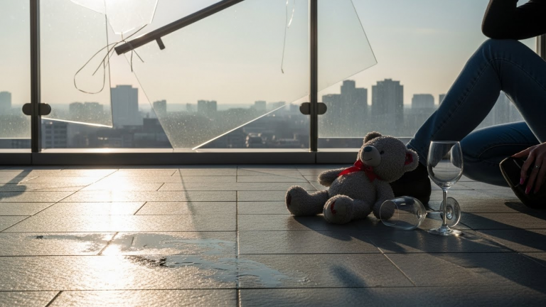 My Wife Smiled As My Son Tipped Backward Off The 18th Floor. She Didn’t Know My Dog Was About To Defy Physics.