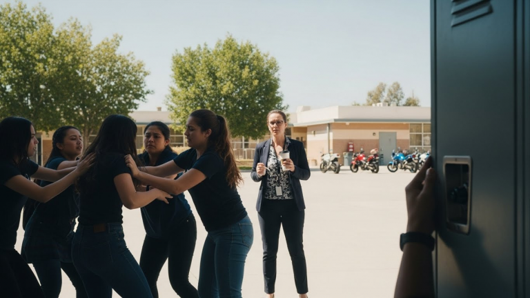 The Teacher Checked Her Nails While My Daughter Screamed for Help—She Didn’t Know Her Father Was The Former President of The “Iron Reapers” MC, And I Was Bringing 300 Brothers To Parent-Teacher Conference.