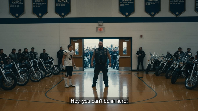 The Quarterback Laughed After Slamming My Sister Into A Locker—Ten Minutes Later, 300 Bikers Rung The School Gym.