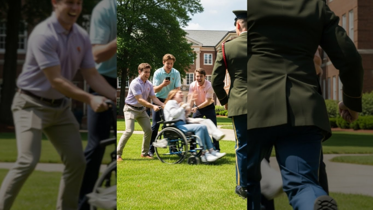 THEY SPUN HER WHEELCHAIR UNTIL SHE PASSED OUT, LAUGHING AS SHE BEGGED FOR MERCY. THEY SAW AN “OLD MAN” COMING. THEY DIDN’T SEE THE FOUR STARS ON MY SHOULDER OR THE ARMY AT MY BACK. NOW, I’M GOING TO BURN THEIR FUTURES TO ASH.