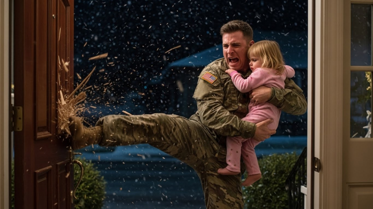 I Survived 400 Days in a Combat Zone Only to Come Home and Find the Person I Loved Most Left Out Like Trash in the Freezing Cold While My Wife Was Inside Living Her Best Life—Here is the Heartbreaking Reality of What I Did Next.