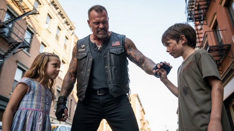 I spent $40,000 on specialists who told me my daughter would never hear again, but a 10-year-old homeless boy in a park fixed her in thirty seconds with his bare hands—and what I did to him afterwards changed the history of my motorcycle club.