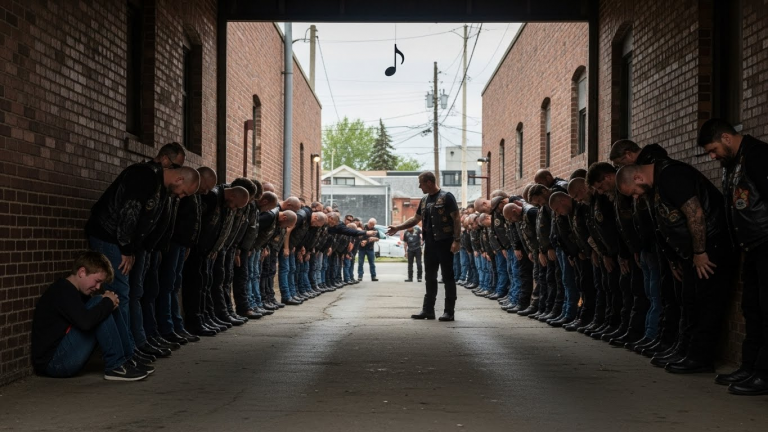 I Sacrificed My Only Chance at a Family to Save a Stranger. I Thought My Life Was Over… Until 50 Bikers Showed Up at My Hiding Spot.