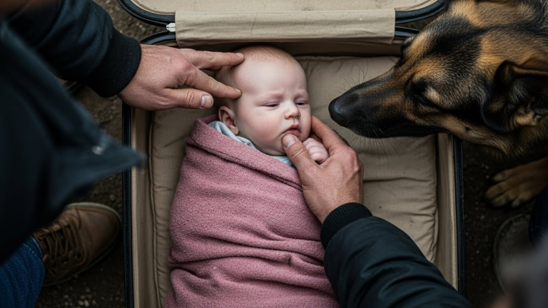 The Airport Terminal Went Silent When My K9 Partner Attacked A Pink Suitcase, But It Wasn’t A Bomb He Smelled—It Was Something That Made The Bomb Squad Captain Drop To His Knees In Tears…