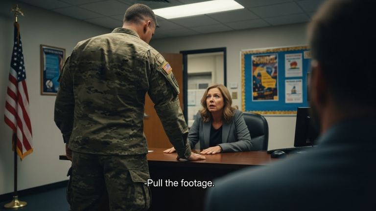 They Told Me My Son Being Choked Was “Just Roughhousing.” They Smirked Until His Father, A Battalion Commander, Walked Through The Door.