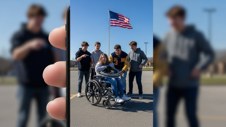They Thought Spilling Her Smoothie And Spinning Her Wheelchair Was Just A Senior Prank. They Didn’t Know Her ‘Boring’ Dad Was A Retired Black Ops Interrogator Who Doesn’t Believe In Principal’s Offices. By The Time I Was Done, They Wished They Were In Prison.