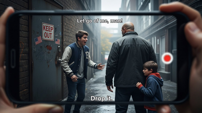 They Thought It Was Just A Schoolyard Fight, But They Didn’t Know Who Was Watching From The Shadows. When I Grabbed That Bully’s Wrist, I Triggered A Chain Reaction That Exposed The Darkest Secret Of This Small Town. I Just Wanted A Coffee, Not A War, But Nobody Hurts A Kid On My Watch.