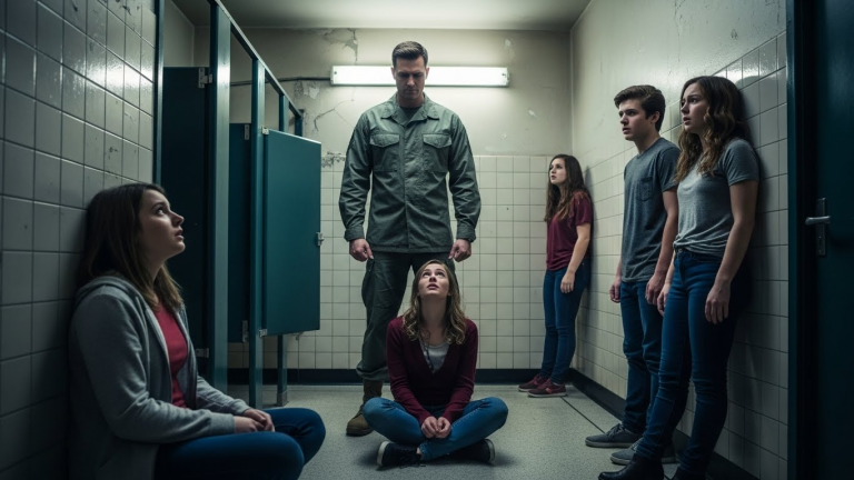 MY ARMY RANGER DAD CAUGHT THEM FILMING ME CLEAN A FILTHY TOILET. THE SILENCE AFTER HE WALKED IN WAS LOUDER THAN ANY SHOT I’VE HEARD. THIS IS THE STORY THEY WISH THEY COULD UNSEE. YOU WON’T BELIEVE HIS REACTION.