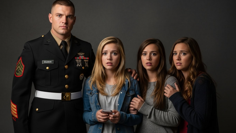 I Was Drowning in a High School Sink When a Combat Marine Kicked Down the Door: You Won’t Believe What He Said Next. The Shocking Moment a Hero on Leave Stopped a Brutal Bully Attack That Changed My Life Forever. You Need to See the Look on Her Face When She Realized She Messed With the Wrong Soldier’s Hometown.