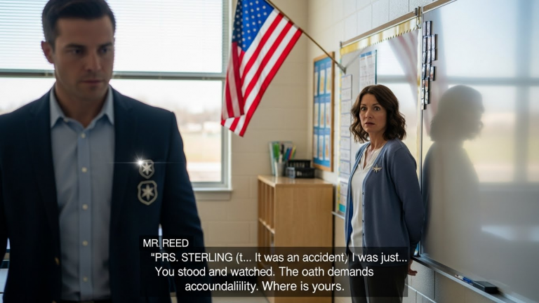 I Thought I Left the Brutality on the Battlefield, But Found it Waiting in My Daughter’s Classroom. The Teacher Stood By While My Child Was Violently Shoved Against the Whiteboard—Until I Walked In. The Moment Her Eyes Caught the Gleam of My Special Forces Insignia, Her Face Drained of All Color. What Happened Next is a Story They Tried to Bury, But I Wore My Duty Like a Shield. You Won’t Believe the Cover-Up I Uncovered.