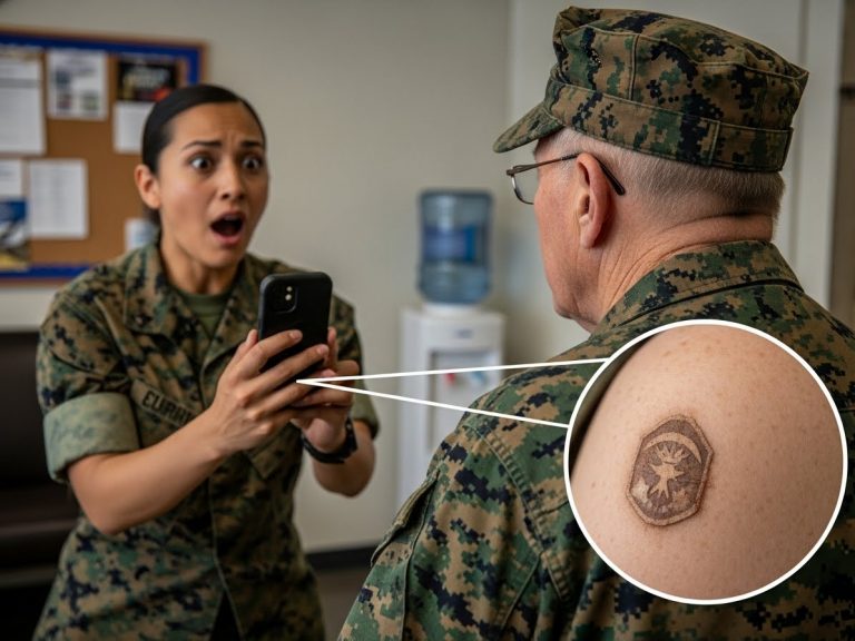 “You Call That A Salute?” A Young Marine Mocked A Trembling Veteran. He Didn’t Know He Was Standing Before A Legend.