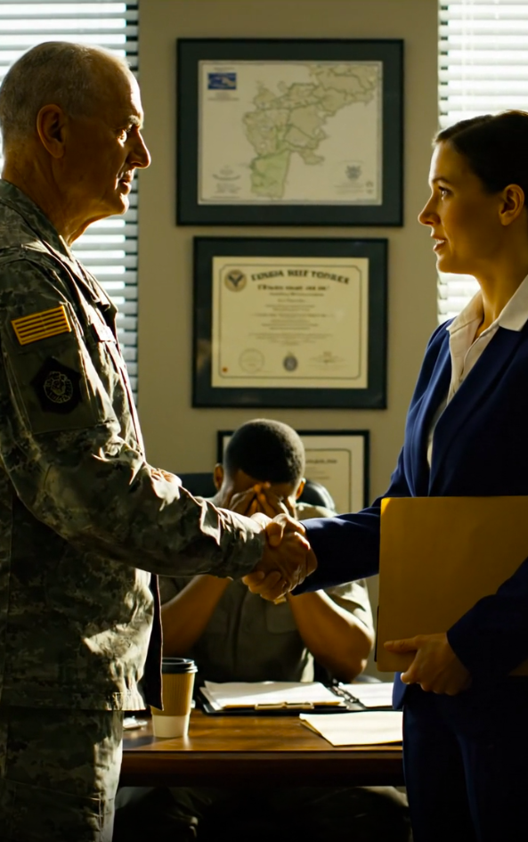 Her Officer Forced Her to Serve Lunch to the Generals as a Humiliation Tactic, But He Didn’t Know She Was Wearing the Silver Star Under Her Apron. When the General Stood Up and Saluted Her, the Captain’s Career Was Over.