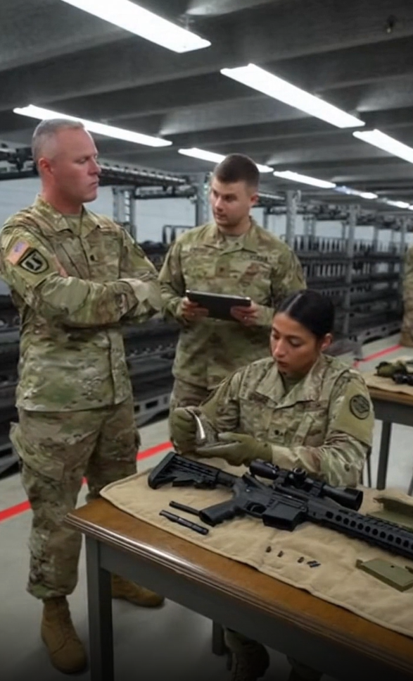 I Stopped a Soldier for Wearing a “Fake” Badge on Her Uniform. I Thought She Was Lying About a 3,200-Meter Sniper Kill. When She Handed Me the Classified Physics Report, I Realized I Wasn’t Looking at a Liar. I Was Looking at the Deadliest Ghost the US Army Has Ever Created.