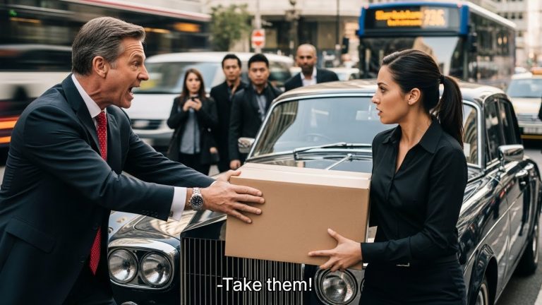 HE WAS DUMPING SIX NEWBORN PUPPIES AT A KILL SHELTER?! I RISKED EVERYTHING, STANDING IN FRONT OF HIS ROLLS ROYCE, AND GAVE HIM THE ULTIMATUM OF HIS LIFE!