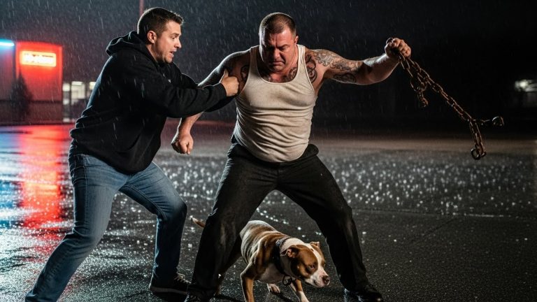OFF-DUTY COP SAVES PITBULL FROM BRUTAL ATTACK! WHAT HAPPENED NEXT WILL SHOCK YOU!