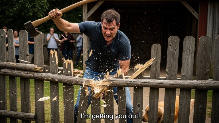 HE LOST IT ALL WHEN HE SAW WHAT THEY DID TO THE DOG! NEIGHBOR’S BRUTAL ACT OF JUSTICE SHOCKS SUBURB!
