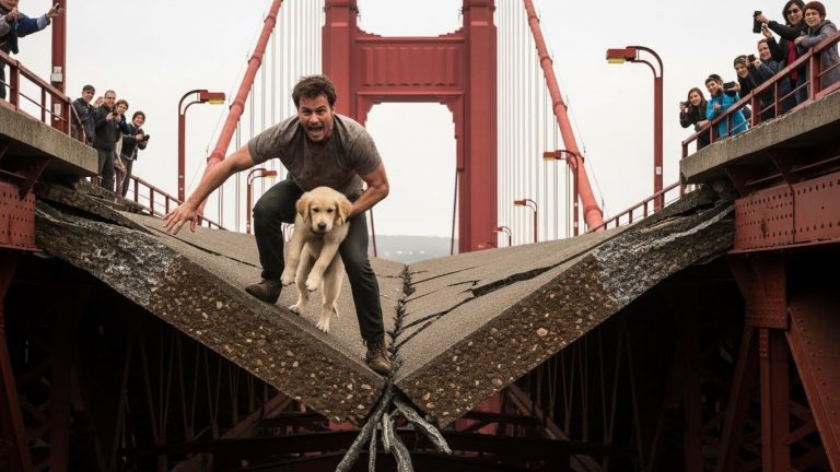 I SAVED A PUPPY FROM A COLLAPSING BRIDGE, BUT WHAT HAPPENED NEXT WILL SHAKE YOU TO YOUR CORE! (PREPARE FOR THE UNTHINKABLE!)