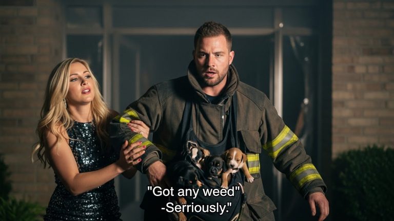 FIVE PUPPIES TRAPPED IN A BURNING BATHROOM WHILE NEIGHBORS PARTY? I BROKE DOWN THE DOOR, RISKED MY LIFE, AND THEY DIDN’T EVEN LOOK UP. AM I CRAZY FOR DOING THIS?