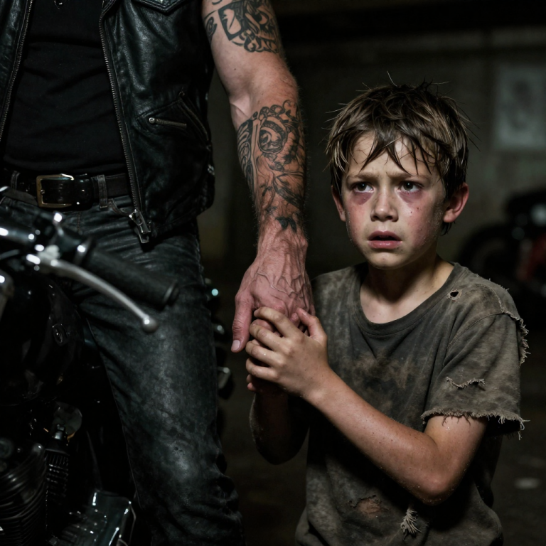 WEEKS OF TORTURE UNVEILED: BIKER GANG RESCUES STARVED CHILDREN FROM A BASEMENT. OWNER FOUND LAUGHING – WHAT HAPPENED NEXT SHOCKED THE NATION!