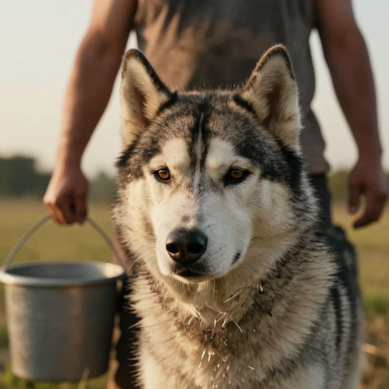 I WITNESSED A NEIGHBOR’S CRUELTY TO HIS HUSKY, BUT WHAT THE FIREFIGHTER DID NEXT SHOCKED EVERYONE!