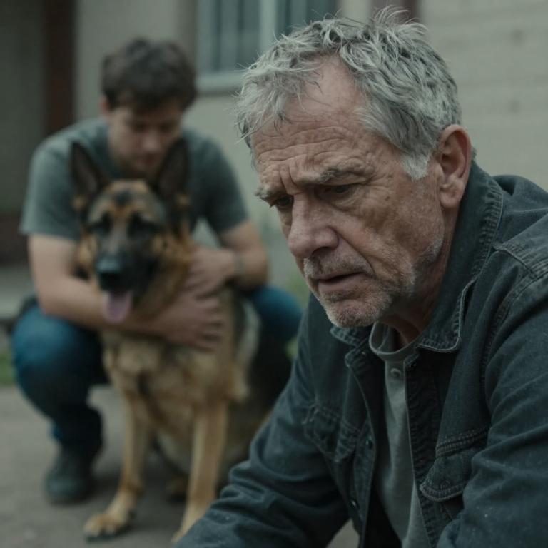 HE WAS ABOUT TO KILL HIS DOG, BUT I STOPPED HIM. WHAT I WHISPERED NEXT MADE HIM REALIZE HIS TERRIBLE MISTAKE.