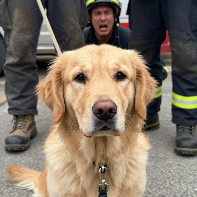 THEY TIED THE GOLDEN RETRIEVER TO THE TRUCK! WHAT HAPPENED NEXT WILL RESTORE YOUR FAITH IN HUMANITY!