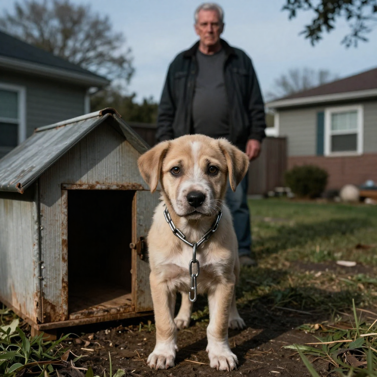 NEIGHBOR’S SON TORTURED A PUPPY, BUT WHAT HAPPENED NEXT SHOCKED EVERYONE! RETIRED SPECIAL AGENT UNLEASHED FURY!