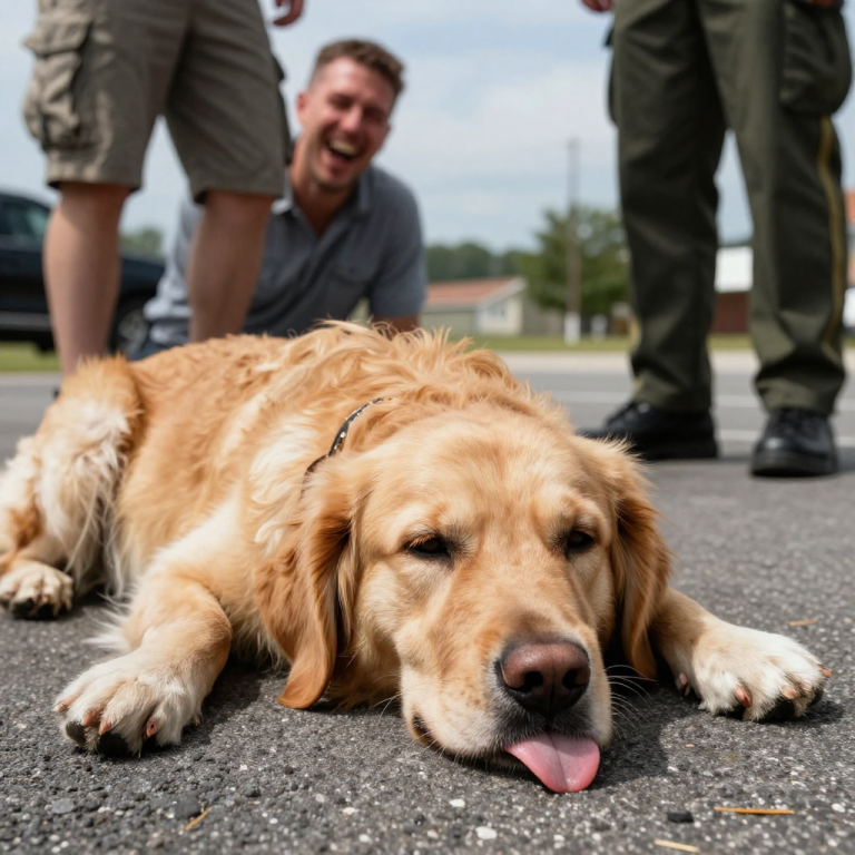 HE LEFT HIS DOG TO DIE IN 100-DEGREE HEAT. HE DIDN’T EXPECT THE MARINES WHO SAW IT ALL.