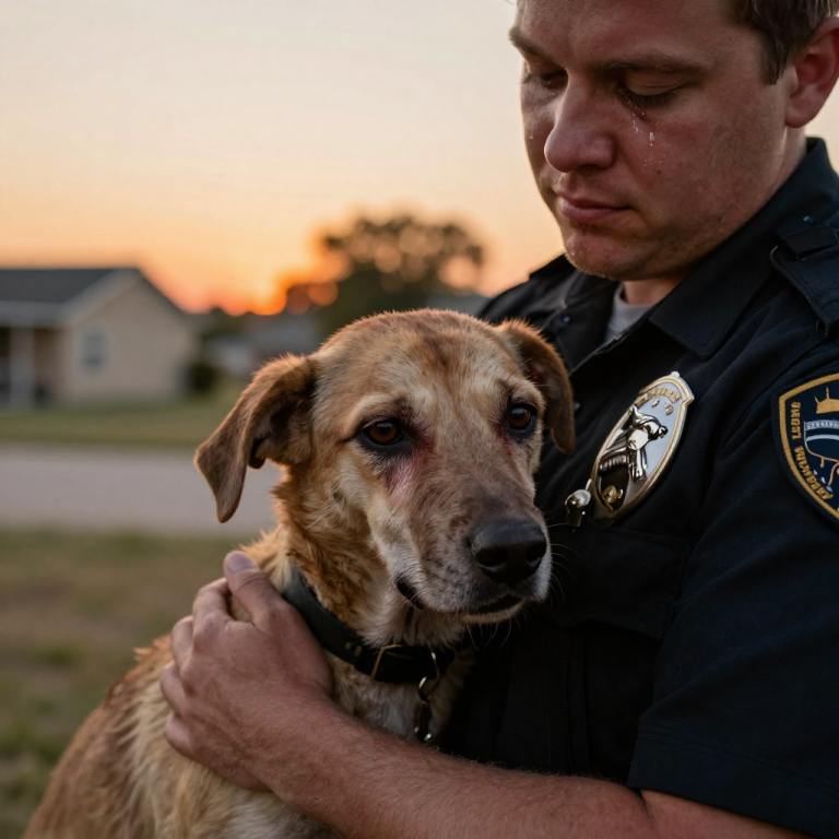 HE LAUGHED WHEN I SAW THE DOG LOCKED UP! I SHOWED HIM WHAT HAPPENS WHEN YOU HURT ANIMALS. I LOST MY JOB BUT I SAVED HIS LIFE. WORTH IT!
