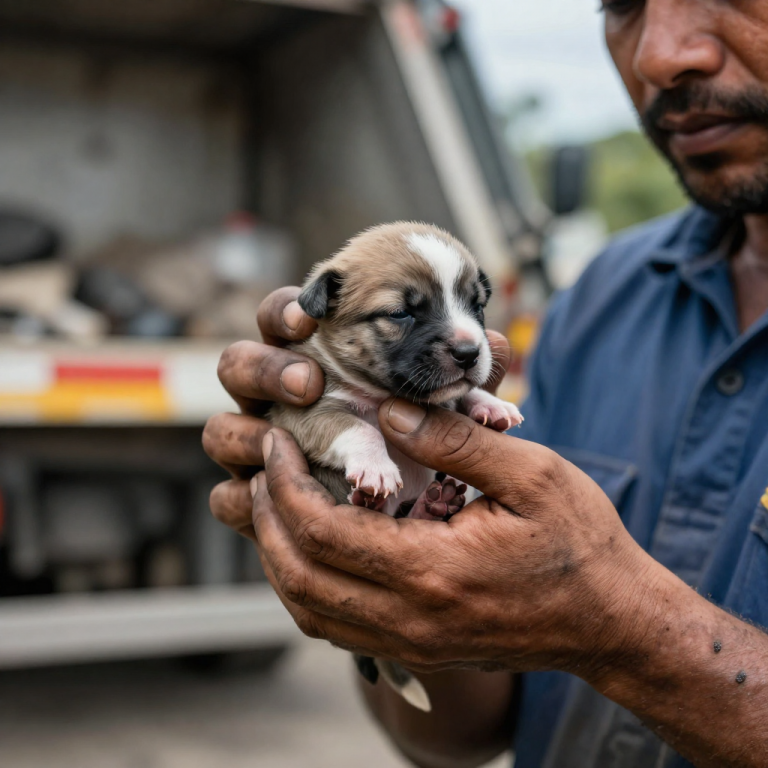 HEARTLESS MONSTER THROWS SIX NEWBORN PUPPIES INTO TRASH COMPACTOR! WHAT I FOUND NEXT WILL MAKE YOU LOSE FAITH IN HUMANITY!
