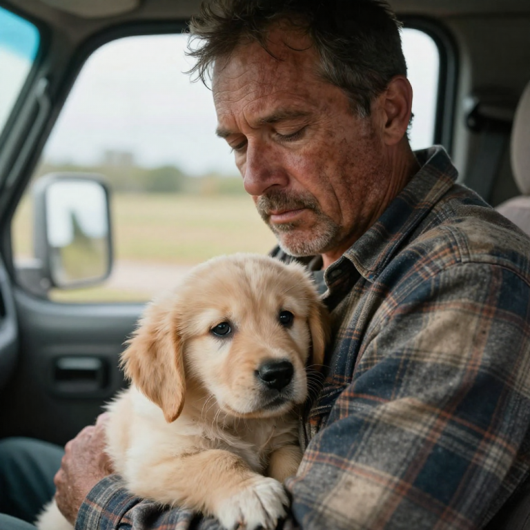 I NEARLY CAUSED A PILE-UP ON THE FREEWAY TO AVOID A SHADOW—WHAT I FOUND SHIVERING UNDER THE RAIN-SOAKED GUARDRAIL REDEFINED MY LIFE’S JOURNEY AND PURPOSE!