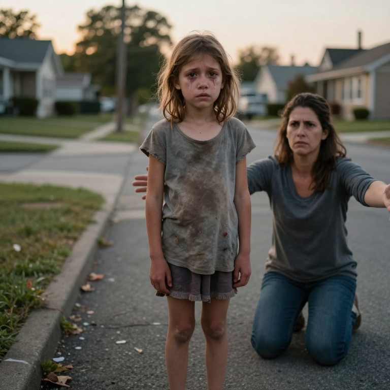 ABANDONED BY HER OWN MOTHER AT 10, SHE COLLAPSED IN TEARS UNDER THE SCORCHING SUN UNTIL A SCREECH OF TIRES SHATTERED THE SILENCE. THE WOMAN WHO TRULY RAISED HER WAS BACK – AND HELL WAS ABOUT TO BREAK LOOSE!