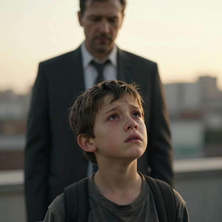 HE THREW MY SON’S BACKPACK IN THE DIRT SCREAMING, ‘I’M NOT YOUR FATHER!’ – BUT HE DOESN’T KNOW THE REAL STORY OF HOW WE BECAME A FAMILY WILL SHATTER HIM.