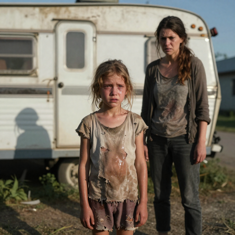 SHE DUMPED COLD WATER ON MY 8-YEAR-OLD DAUGHTER AND SCREAMED SHE WAS A BURDEN! I WAS RACING DOWN THE HIGHWAY, READY TO FIGHT FOR HER. WHAT HAPPENED NEXT SHOCKED US ALL!