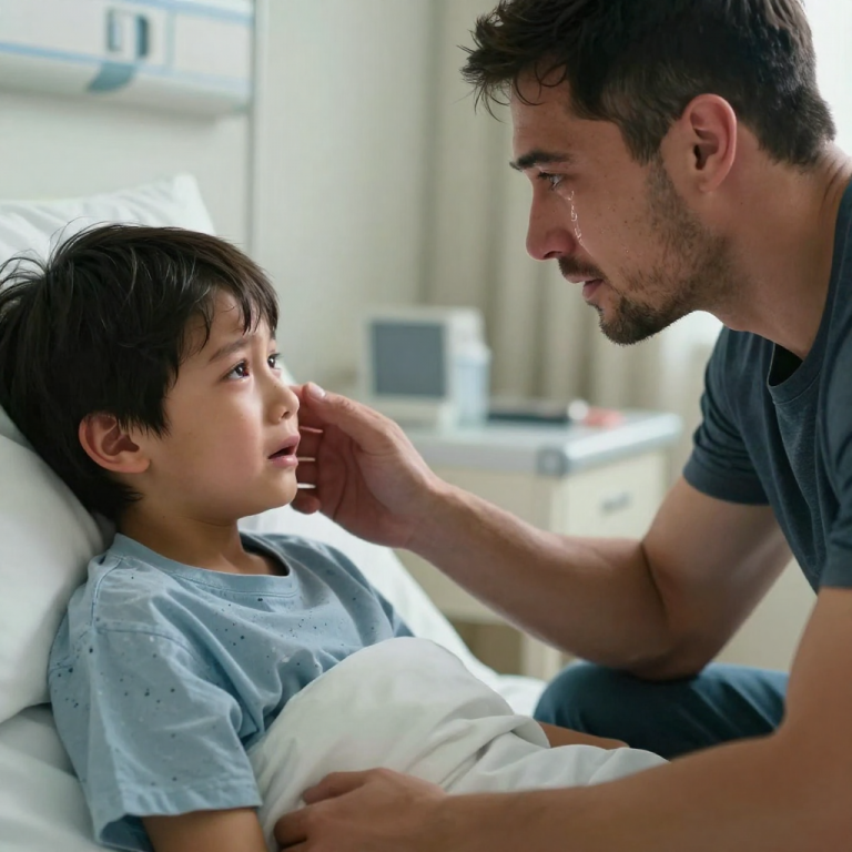 MY 7-YEAR-OLD SON WAS LOCKED OUT IN THE SCORCHING SUN BY HIS BIOLOGICAL FATHER! HE SAID HE DIDN’T ‘DESERVE THE SHADE’! I HAD TO BREAK DOWN THE GATE TO SAVE HIM! THIS IS CHILD ABUSE!
