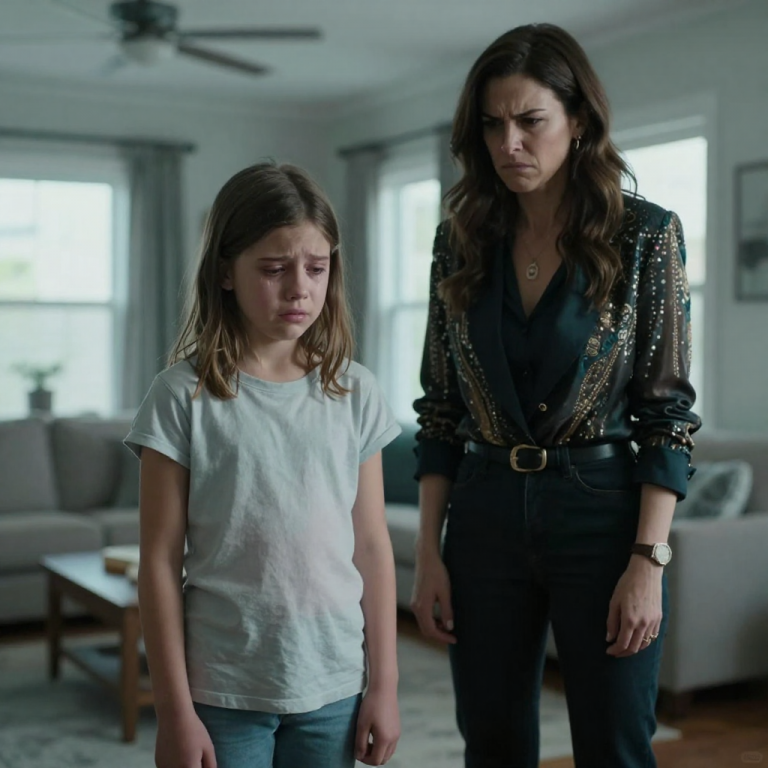 SHE WAS FORCED TO STAND IN THE DARK WHILE HER BIOLOGICAL MOTHER MOCKED OUR ‘FAKE FAMILY’! I RAISED HER, AND I WAS COMING TO RESCUE MY DAUGHTER FROM THIS NIGHTMARE! THE TRUTH WILL SHOCK YOU!