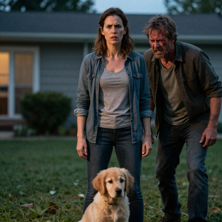 MY NEIGHBOR’S UNCONTROLLABLE RAGE TURNED MY QUIET SUBURB INTO A BATTLEGROUND. WHEN I SAW HIS TERRIFIED PUPPY HUDDLING, I KNEW I HAD TO INTERVENE, RISKING EVERYTHING TO PROTECT AN INNOCENT LIFE FROM HIS VIOLENCE. WAS I A HERO, OR JUST A FOOL?