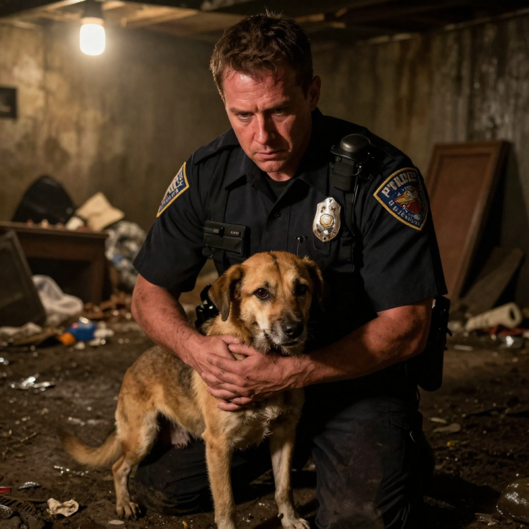 POLICE OFFICER’S HEART SHATTERS DURING RAID: FINDING THIS BROKEN SOUL IN A DARK BASEMENT CHANGED EVERYTHING!
