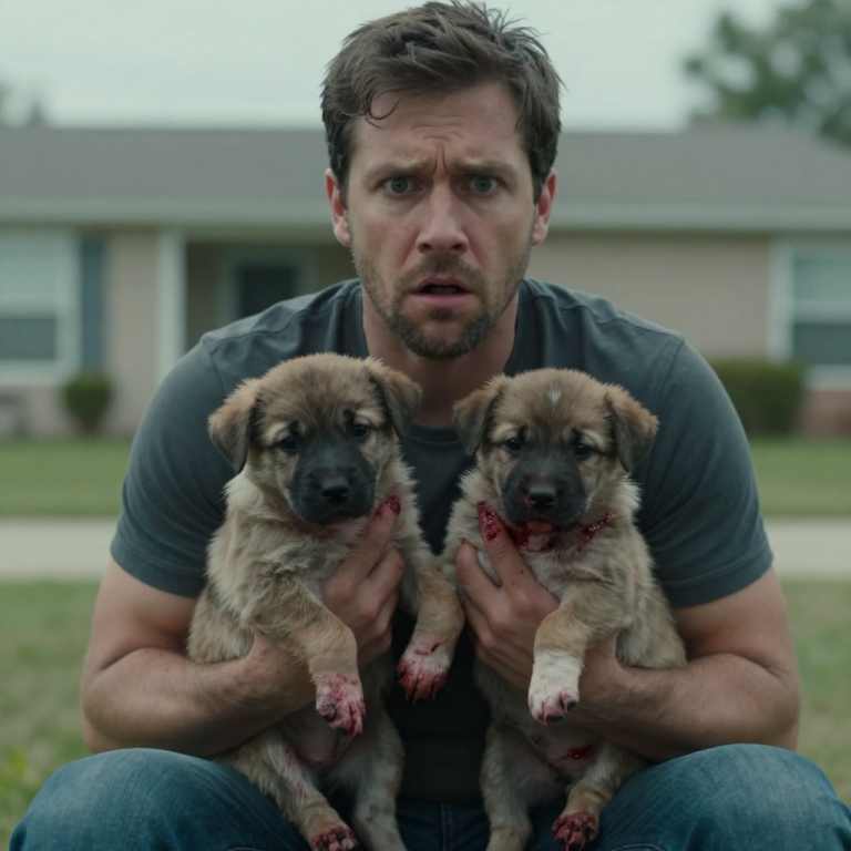 HEARTBREAKING HIGHWAY RESCUE: I RISKED EVERYTHING TO SAVE TWO HELPLESS PUPPIES FROM CERTAIN DEATH – WHAT HAPPENED NEXT WILL SHOCK YOU!