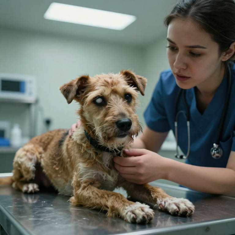 THEY BROUGHT HIM IN LIKE TRASH, BUT I SAW LIFE IN HIS EYES! I STAYED UP ALL NIGHT, HOLDING HIS PAW, AND REALIZED SOMETIMES THE RESCUER IS RESCUED!