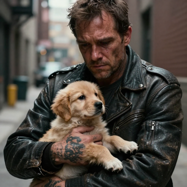 HEARTLESS TEENS BRUTALLY KICK GOLDEN RETRIEVER UNTIL A BIKER’S WRATH UNLEASHES A SHOCKING TWIST. WHAT HAPPENED NEXT WILL RESTORE YOUR FAITH IN HUMANITY!