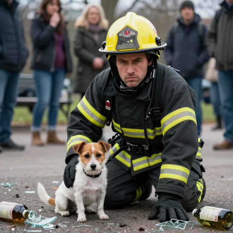 HE THREW A BOTTLE AT A DOG BECAUSE IT ‘TRIPPED’ HIM! WHAT HAPPENED NEXT WILL RESTORE YOUR FAITH IN HUMANITY!