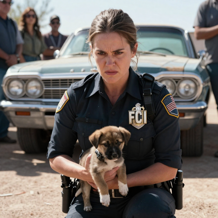 AS AN FBI AGENT, I FACED KILLERS AND TERRORISTS, BUT FINDING SIX PUPPIES TRAPPED IN A CAR TRUNK BROKE ME COMPLETELY! I CONFRONTED THE SUSPECT, DEMANDING, ‘HOW CAN YOU LIVE WITH YOURSELF?’ THESE DOGS DESERVE JUSTICE!