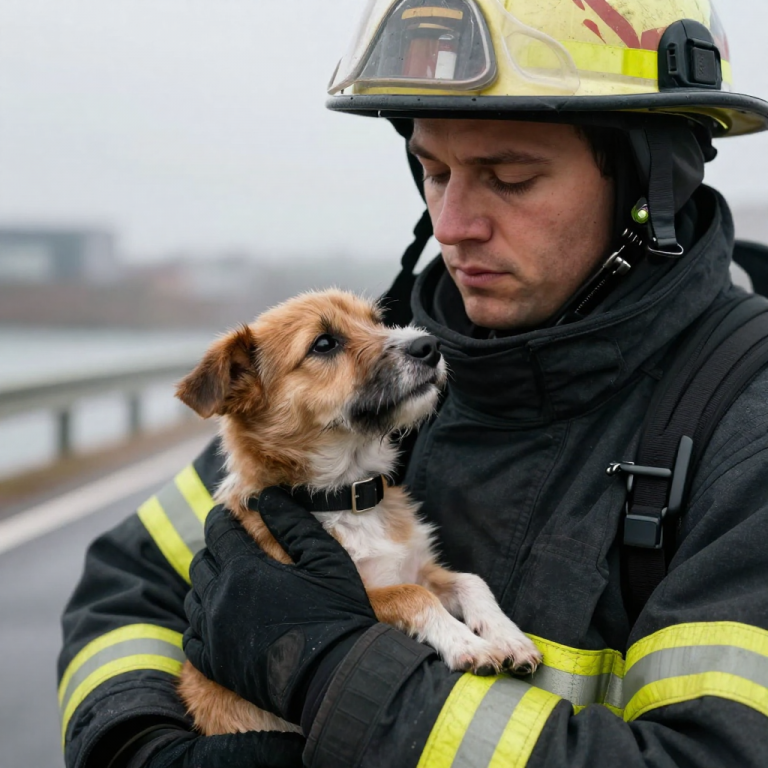 THEY HELD A DOG OVER THE BRIDGE, READY TO DROP HIM! WHAT HAPPENED NEXT SHOCKED EVERYONE!
