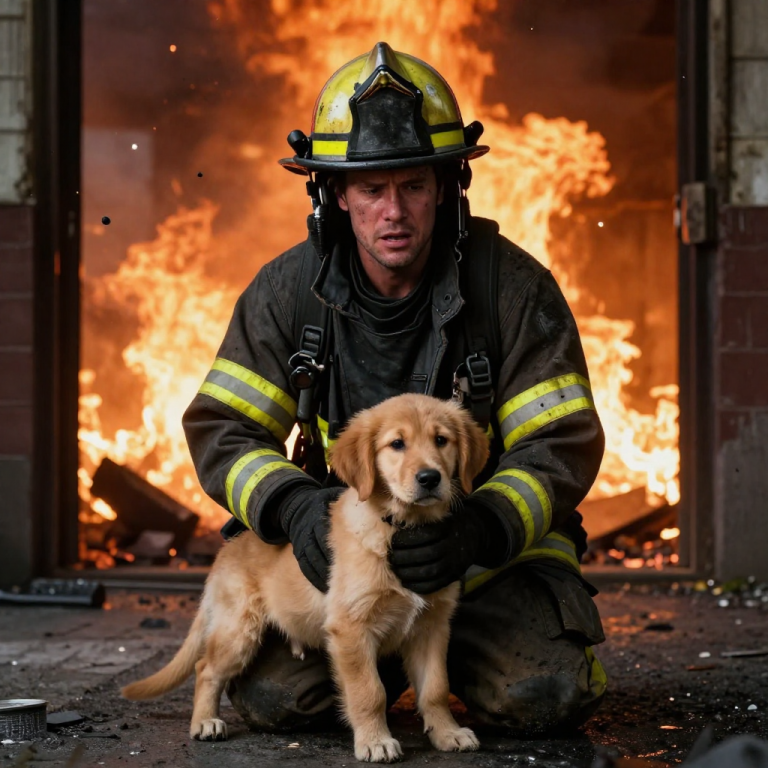 HE RISKED EVERYTHING! FIREFIGHTER JAX FACED CERTAIN DEATH TO SAVE A HELPLESS PUP TRAPPED IN A BURNING BUILDING—BUT WHAT HAPPENED NEXT WILL SHOCK YOU!