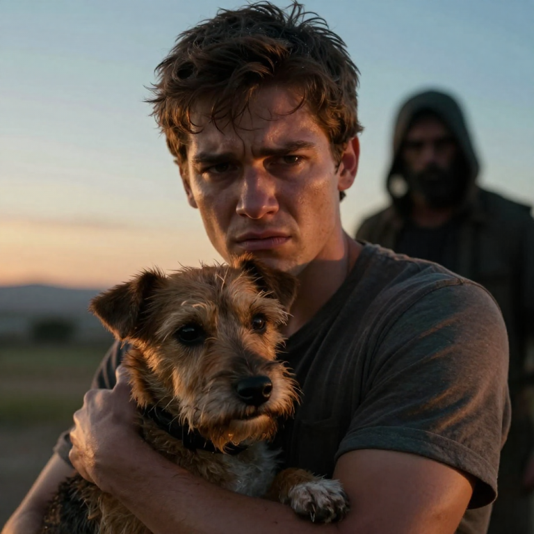 MY BROTHER AND I SAW A DRUNK MAN TRYING TO KILL A TERRIER – WHAT WE DID NEXT SAVED ITS LIFE AND CHANGED OURS FOREVER! THE FEAR IN HIS EYES WHEN WE REVVED OUR ENGINES WAS PRICELESS!