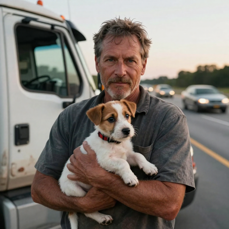 HE RISKED EVERYTHING! A HEARTLESS MONSTER ABANDONED AN INNOCENT TERRIER PUPPY ON THE I-95. WHAT HAPPENED NEXT WILL RESTORE YOUR FAITH IN HUMANITY!